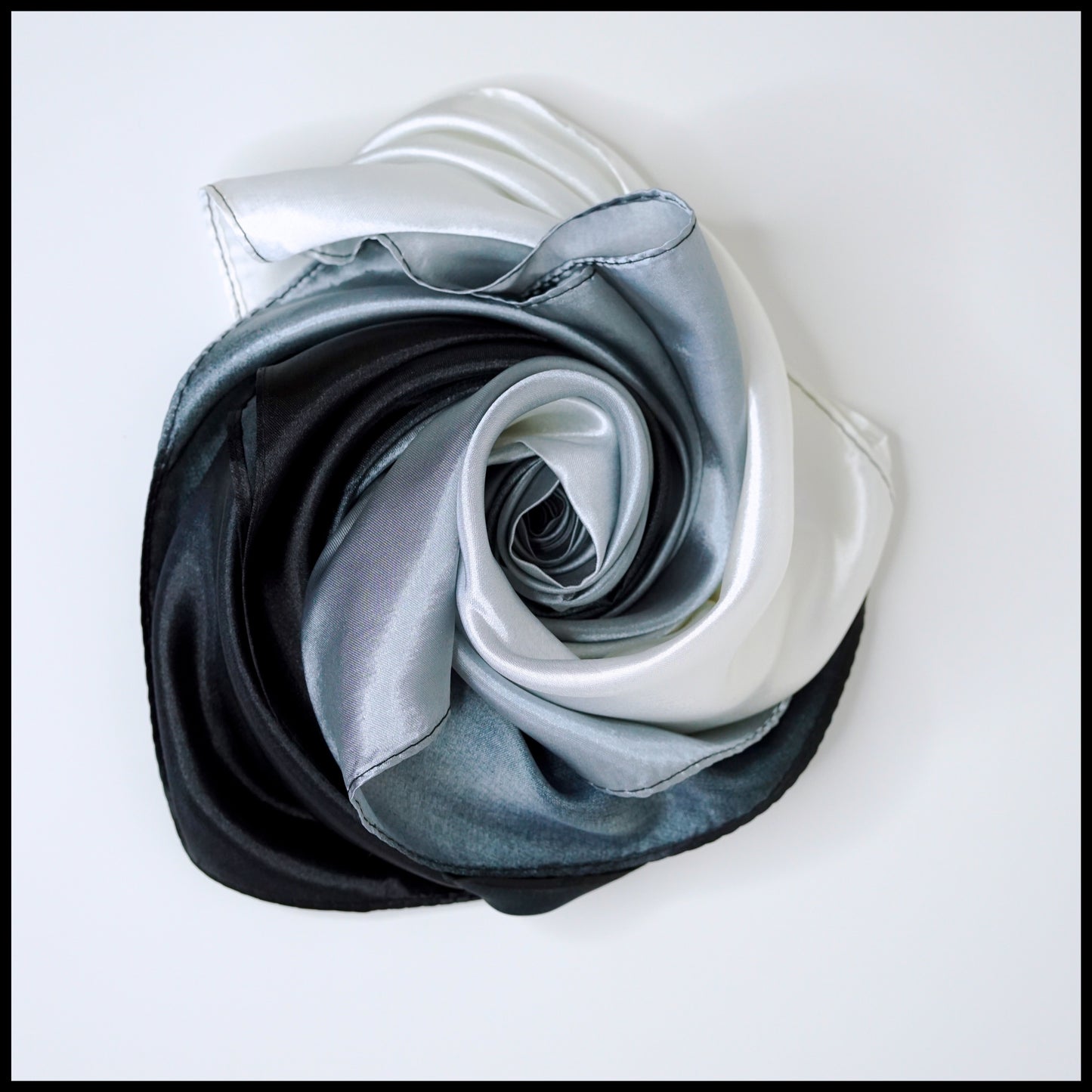 Ombré Satin Scarf - 1pc