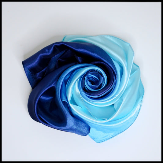 Ombré Satin Scarf - 1pc